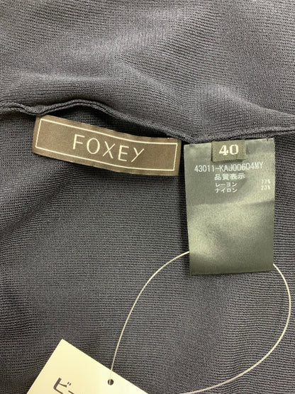 フォクシーブティック Antonia Cardigan 43011 カーディガン 40 ネイビー IT7B6ARQZMUW