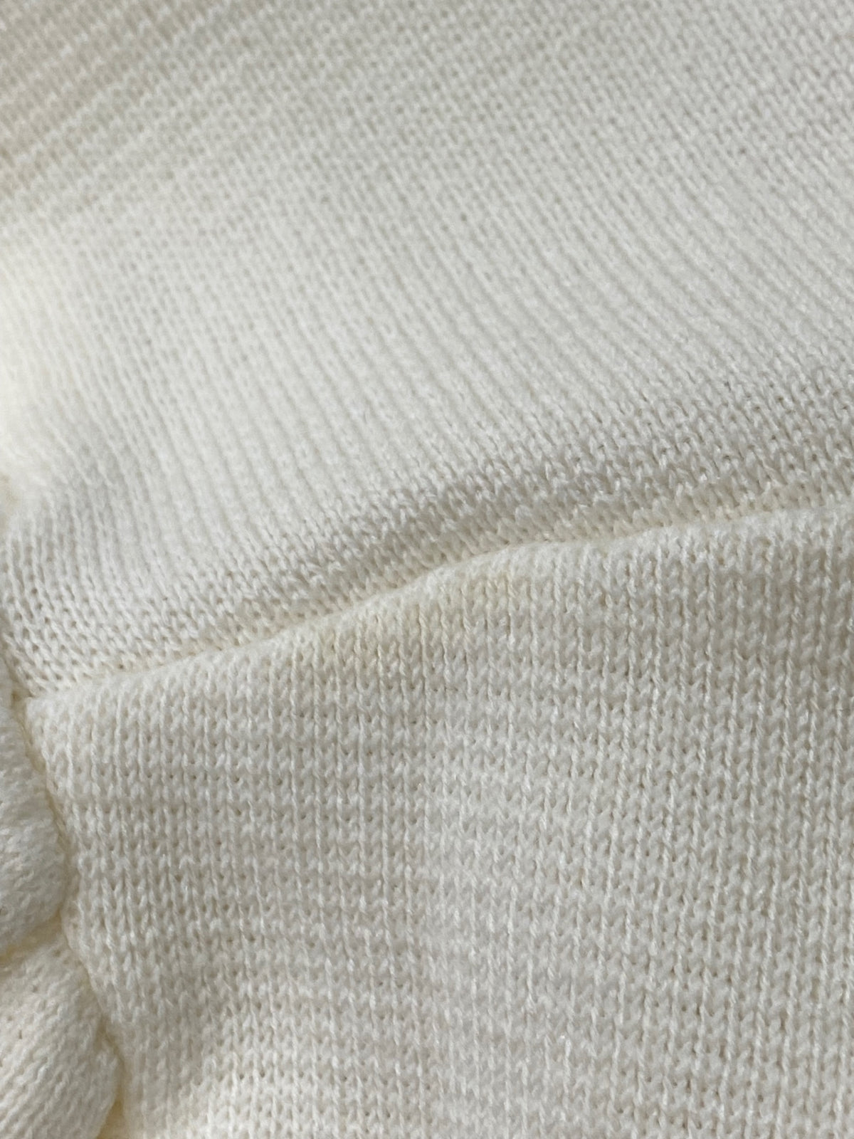 ヨリ YR2235-136AW ニット 36 ホワイト パフスリーブ ITH4O3EHZVW6