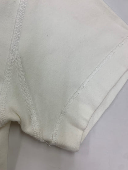 オフホワイト OWAA090S21JER003 Tシャツ XS ホワイト ロゴ ショート丈 IT1Q238SIAPK