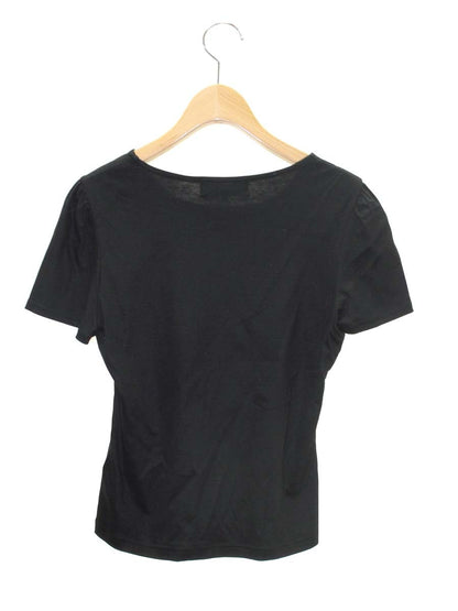 エムズグレイシー 215327 Tシャツ 38 ブラック カットソー 香水瓶モチーフ ITQ9TQS9GQ23
