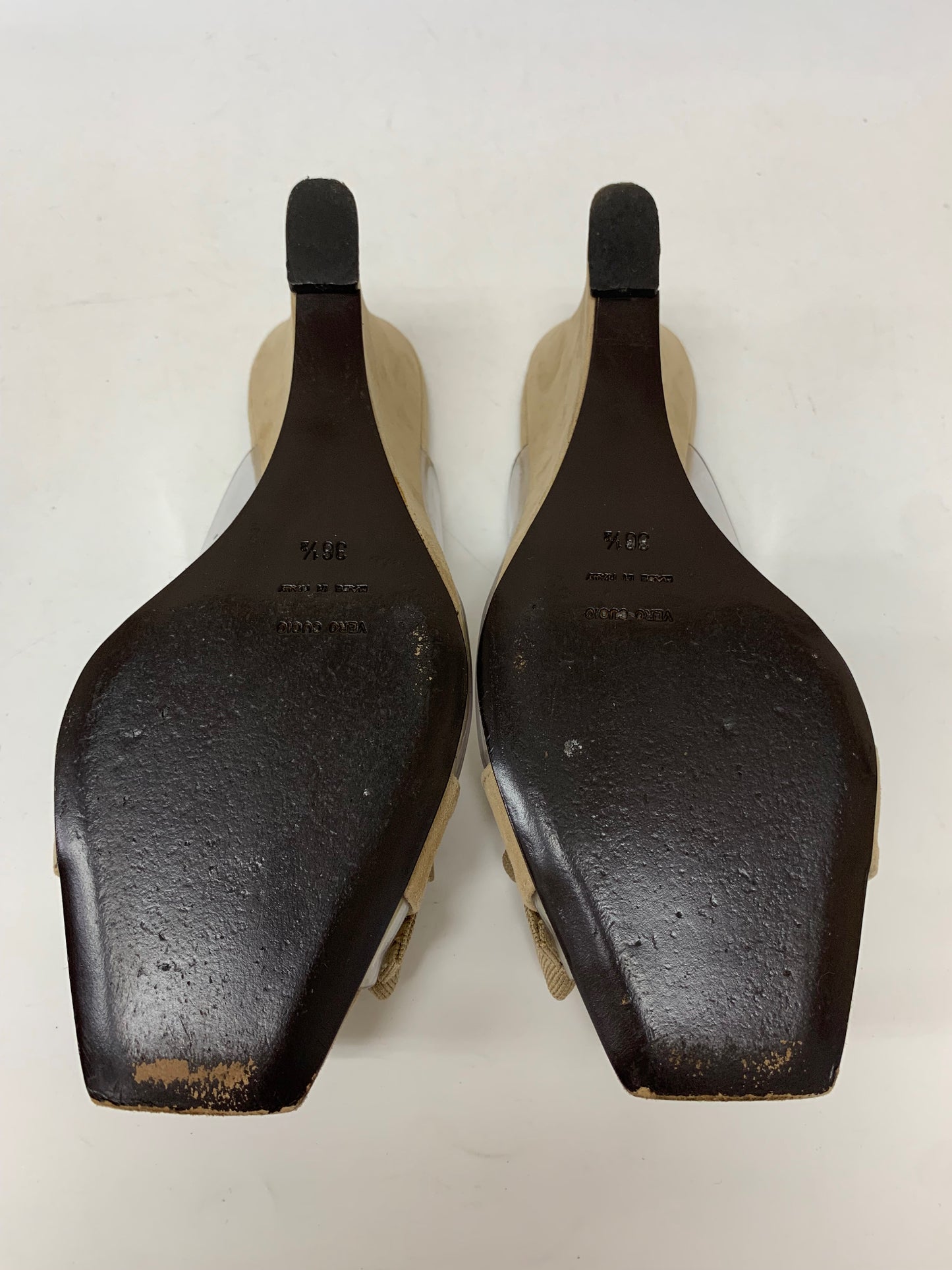 フォクシーブティック GLITTER SHOES 25330 サンダル 36.5 ベージュ ビジュー IT2PP14YEA4J