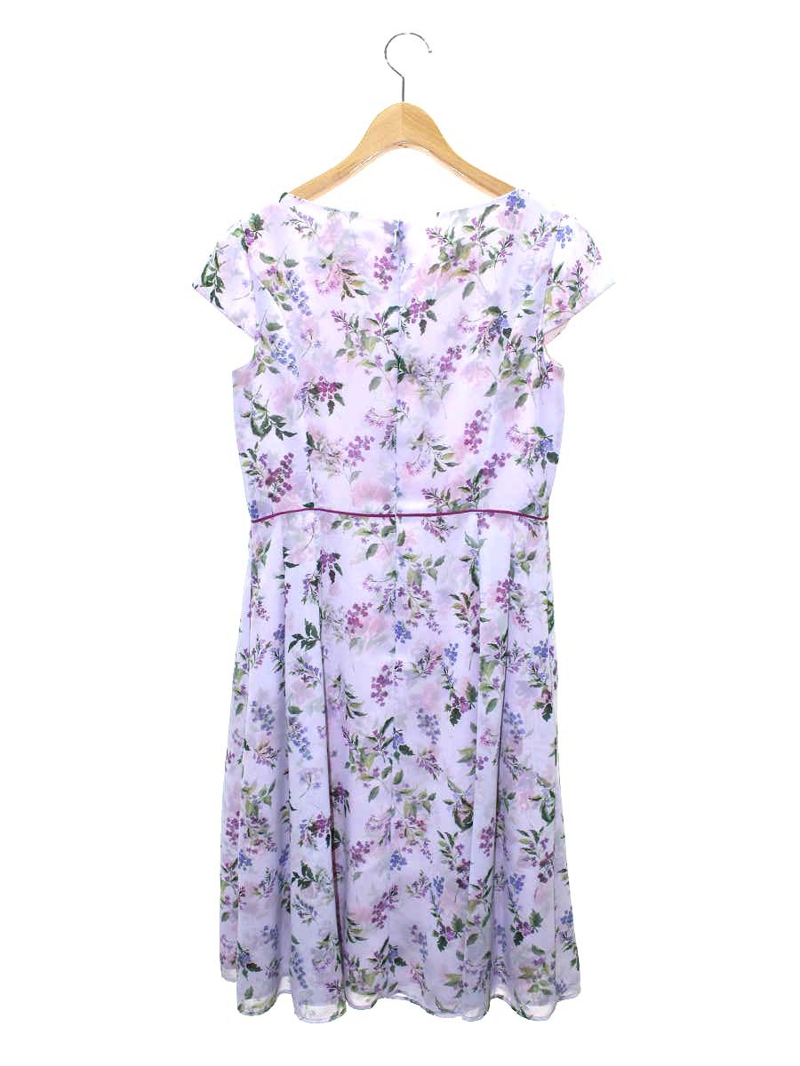 トッカ 洗える！WATERCOLOR HARMONY ドレス OPTONX0410 ワンピース 4 パープル ITP2NPIRRI32