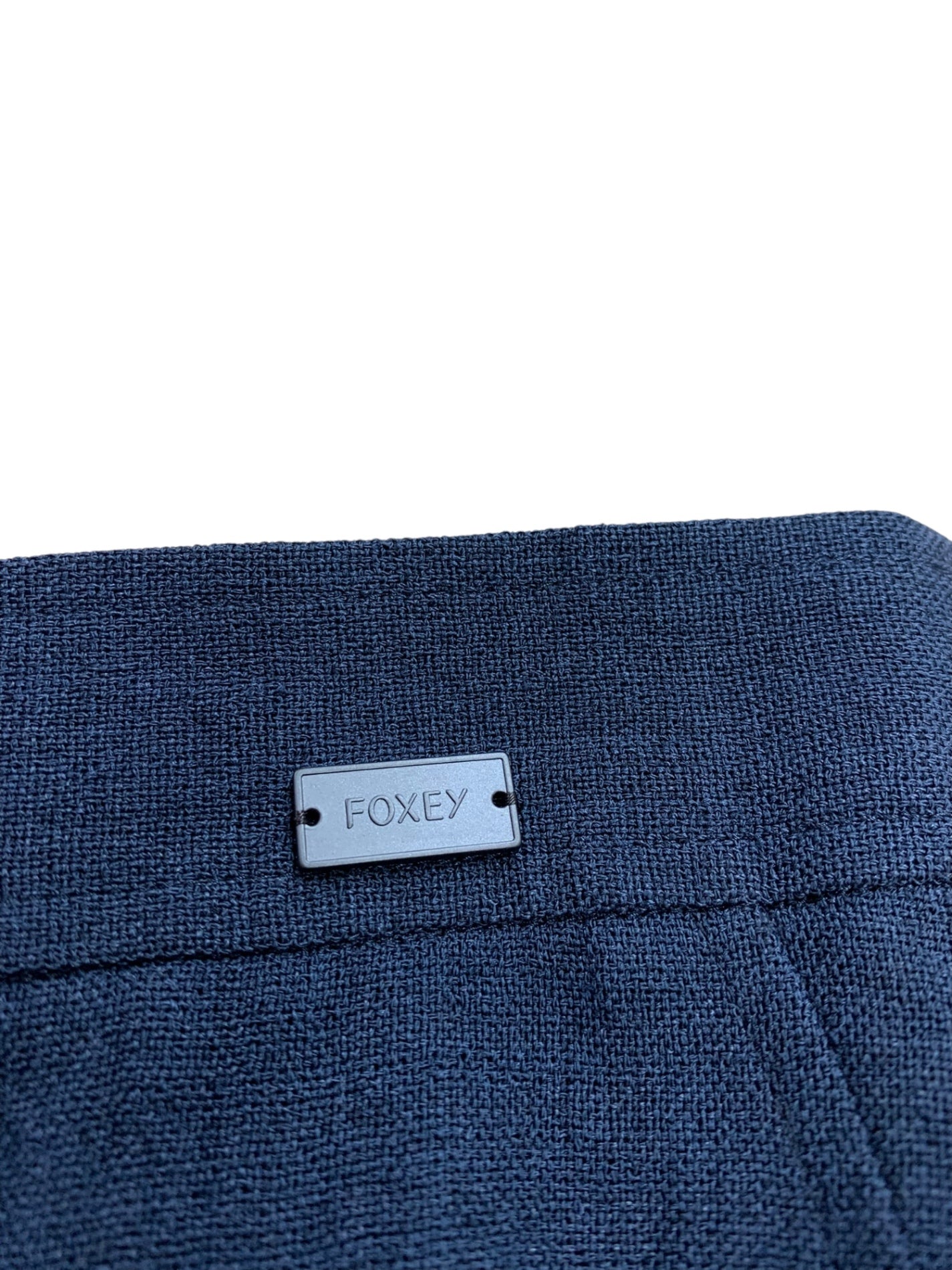 フォクシーブティック Washable Wide Pant 40734 パンツ 42 ネイビー IT57HGDTFRX4