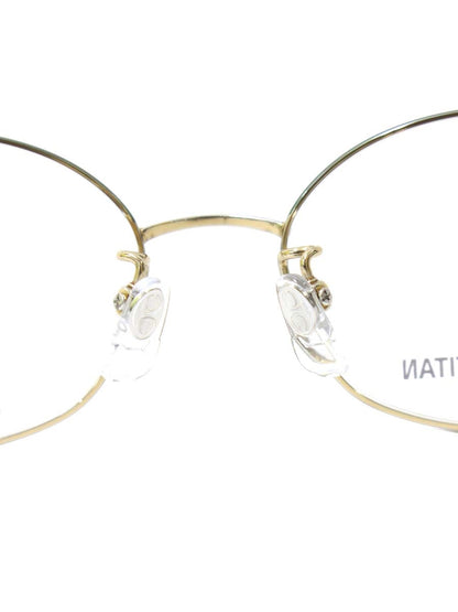 ラインアートシャルマン XL1745 メガネ グリーン/ゴールド コンビフレーム  フルリム オーバル ITLVEEB61P4S