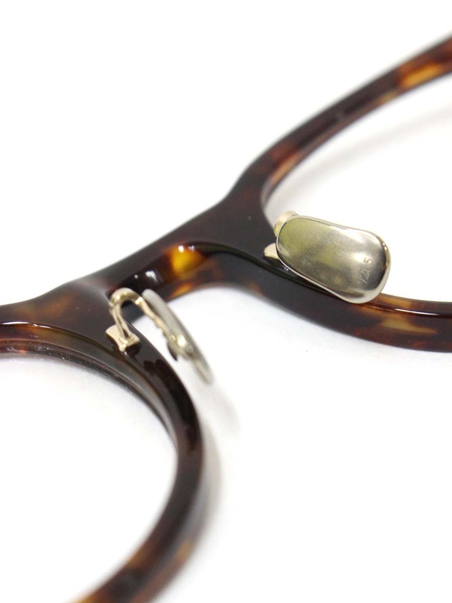 アイヴァン7285 339 メガネ ブラウン セルフレーム フルリム