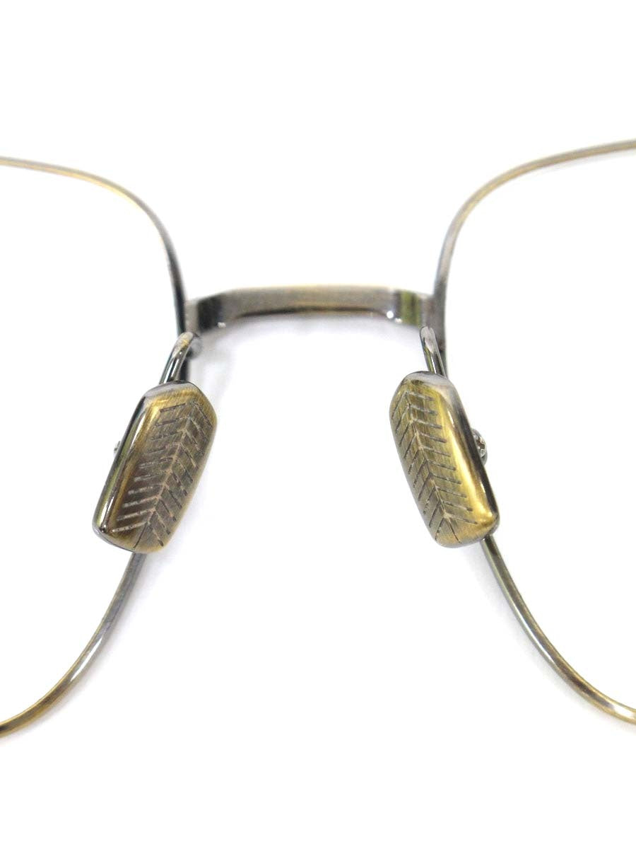 ネイティブサンズ RAYLAN メガネ ゴールド スクエア ITLRQXQWVPD4