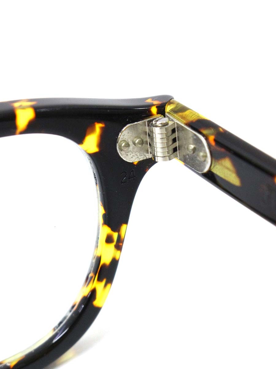 ジュリアスタートオプティカル PL-101 44-24 メガネ ブラウン べっ甲柄 セルフレーム フルリム ウェリントン ITIKWB2ZG39C 【SALE】