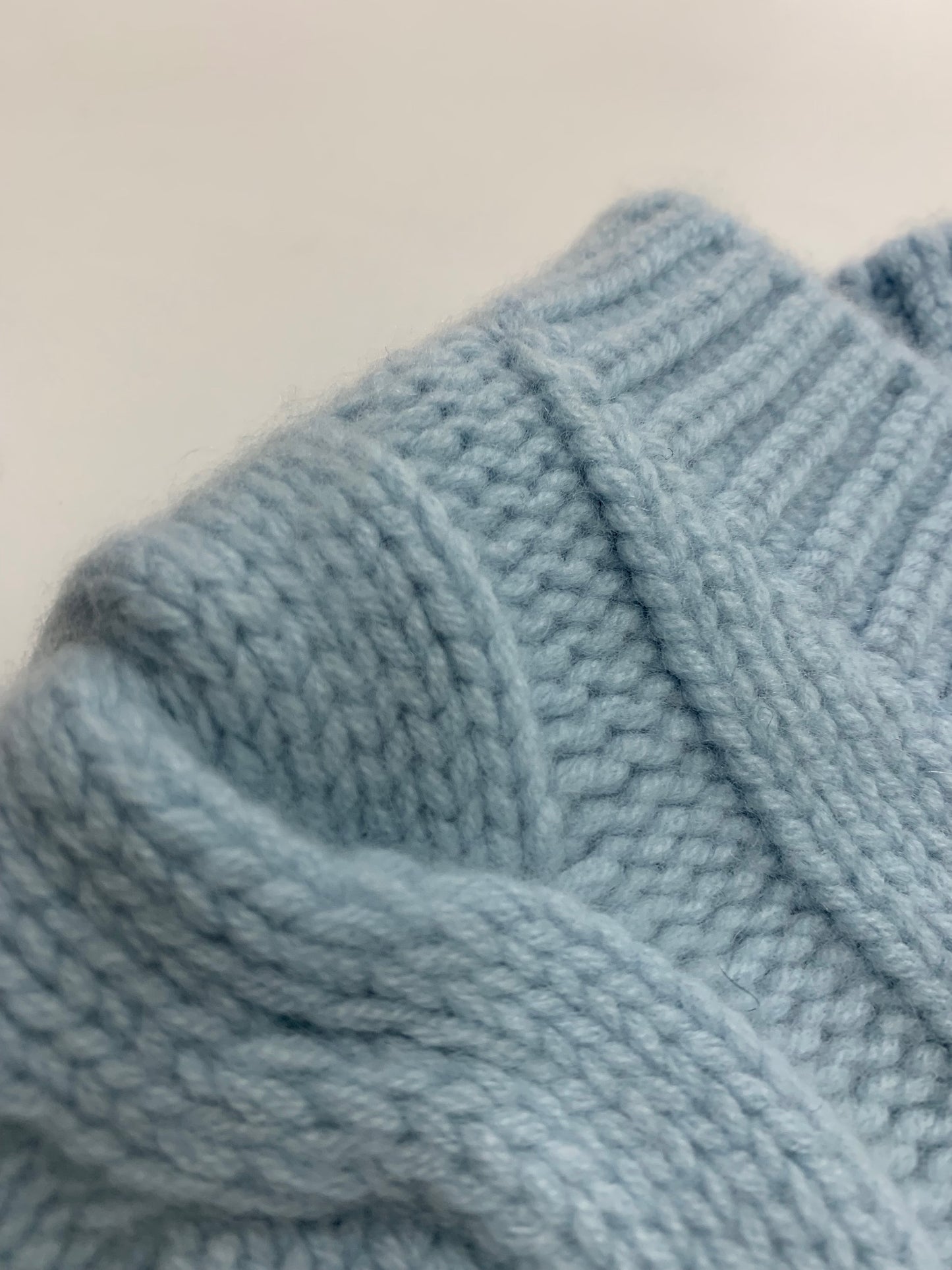 デイジーリン ふわとろ Cashmere Sweater “Daisy Twist” 07046 ニット F ブルー IT16DI7LV6G2