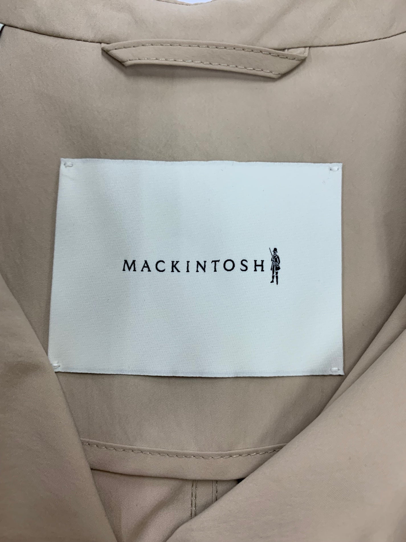 マッキントッシュ ハンビー L251MO1142BAGN スプリングコート 6 ベージュ 撥水加工 ゴールドボタン IT9ND7YX51V4