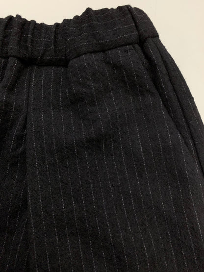 結 ユイ WIDE TUCK EASY TROUSERS YWTEP-007 パンツ 2 ブラック ワイド ITVUOF47ELNY