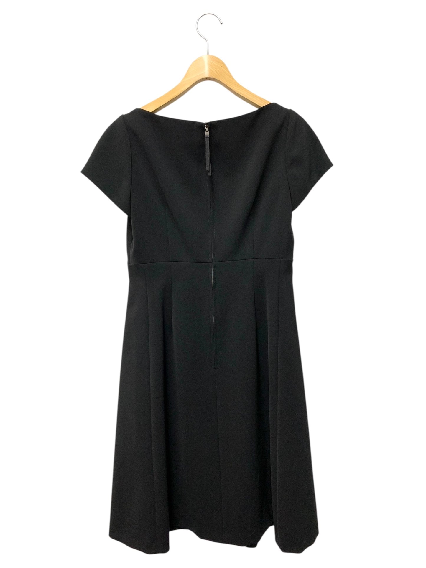 フォクシーニューヨーク Strech Suiting A Line Dress 36599 ワンピース 40 ブラック IT2NFSSC708O