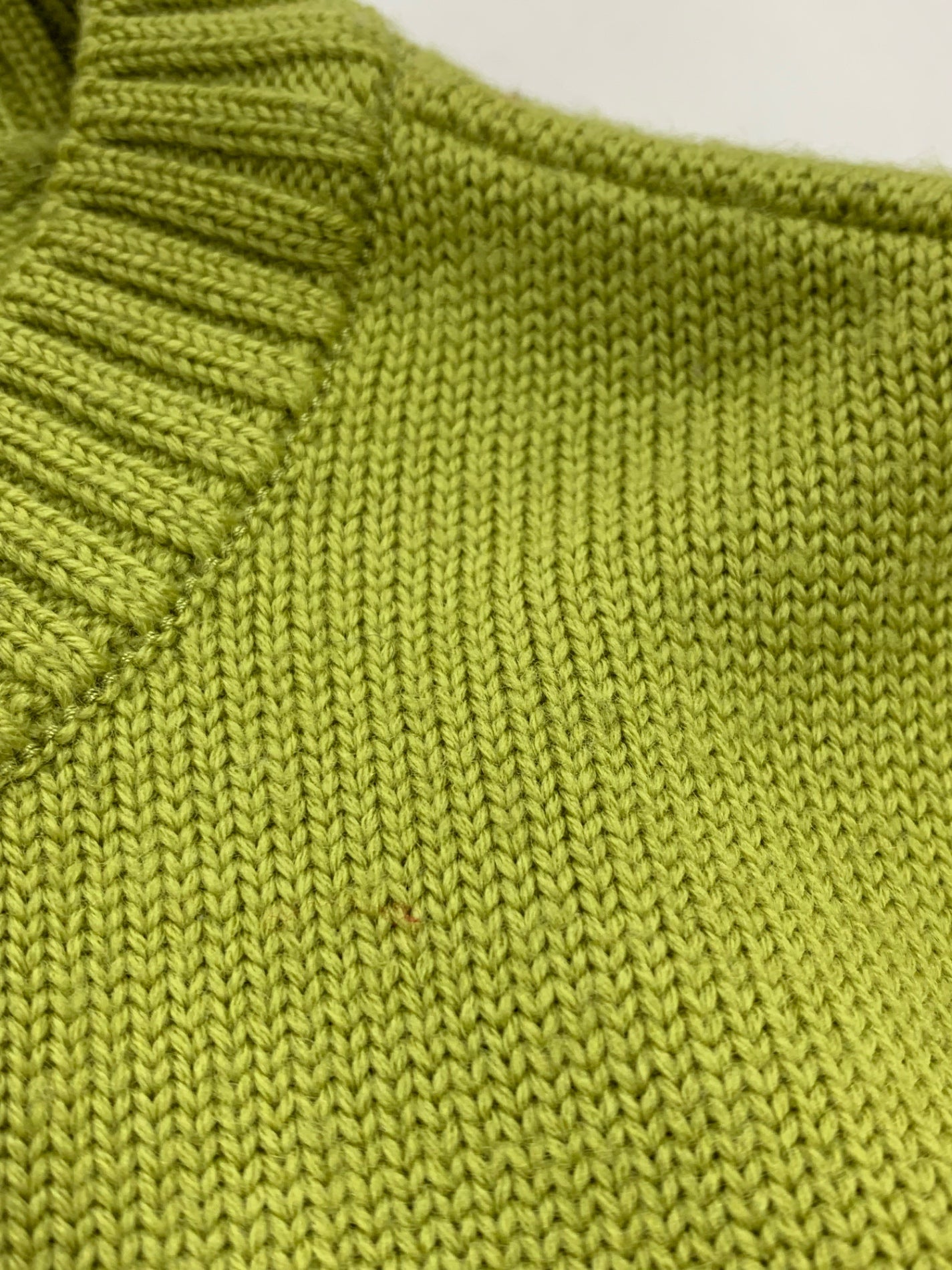 ルネ 6342180　 カーディガン 36 グリーン ウール ニット ITD54HHIW82O