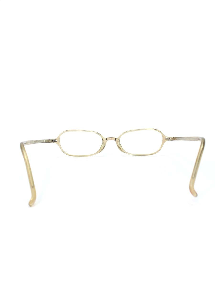 フォーナインズ E-702 メガネ クリアベージュ セルフレーム フルリム オーバル IT8P2RSGK640