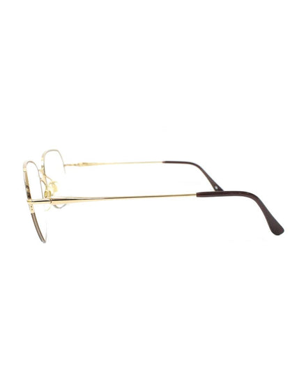 ローデンストック R2343 メガネ ゴールド メタルフレーム ハーフリム スクエア ITO11O4Z07XG