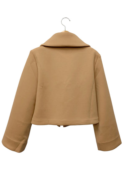 デイジーリン ミルフィーユ スウェット ジャケット  Bridgerton 07429 40 ベージュ ベロアボタン ITZU9AA151JG