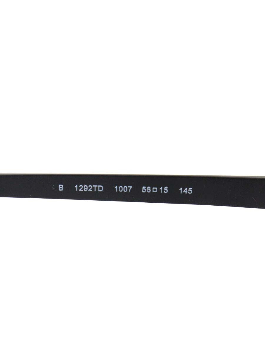 バーバリー 1292TⅮ メガネ ブラック メタルフレーム フルリム スクエア ITGL2U4LF549