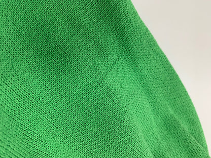 エムズグレイシー 318314 カーディガン 40 グリーン カメリアジップ ハート刺繍 ITL2YIEEMP7K