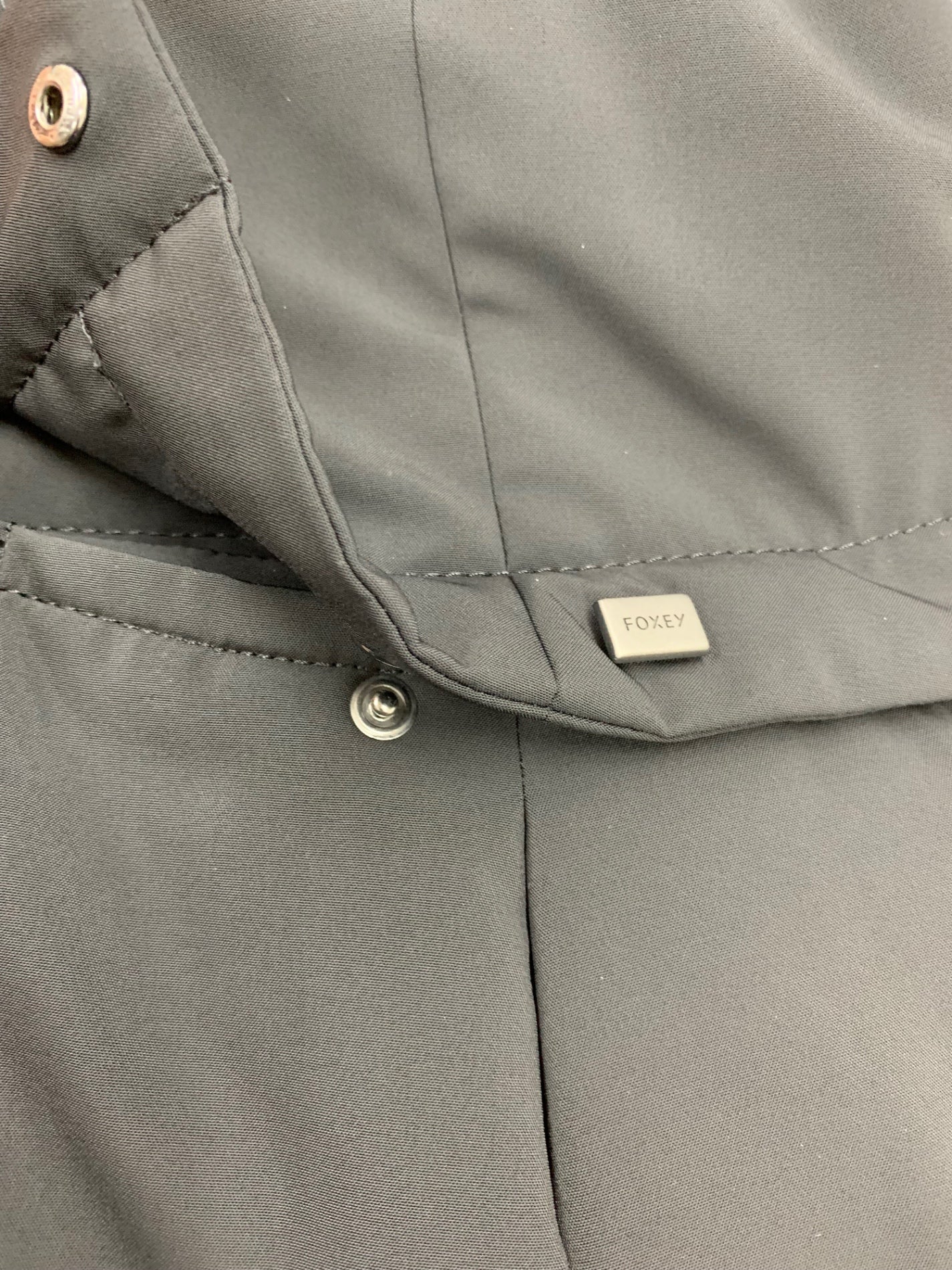 フォクシーブティック コート レイニーロング&ショート 29528 38 ブラック IT7E4VX7FE9C