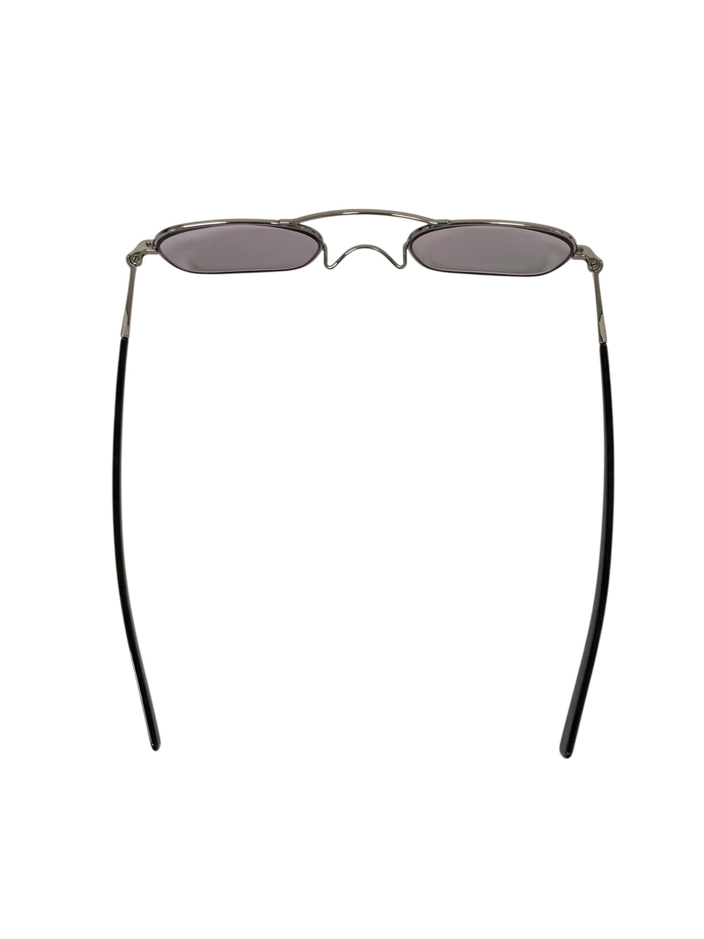 ルノア ダブルブリッジ 306 メガネ シルバー メタルフレーム フルリム ボストン IT3FQ99L1T1H