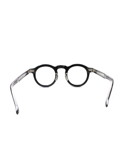 イエローズプラス CARL  C1 メガネ ブラック セルフレーム フルリム ボストン IT8Q98XYABIS