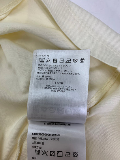 モンクレール MAGLIA MANICA CORTA SS T-SHIRT  Tシャツ XS アイボリー IT8659PBEBIF