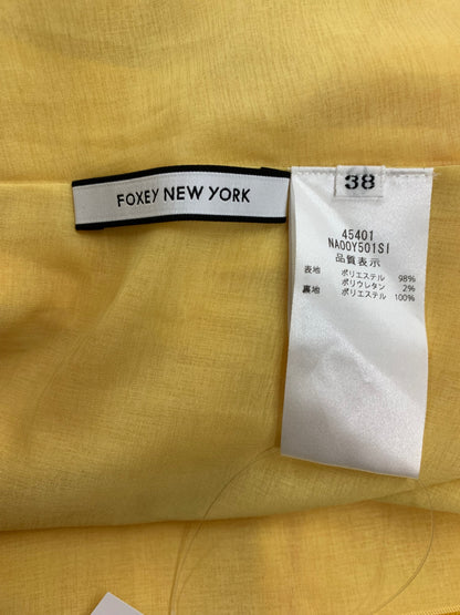 フォクシーニューヨーク Nantucket Dress 45401 ワンピース 38 イエロー IT4XHO1DST14