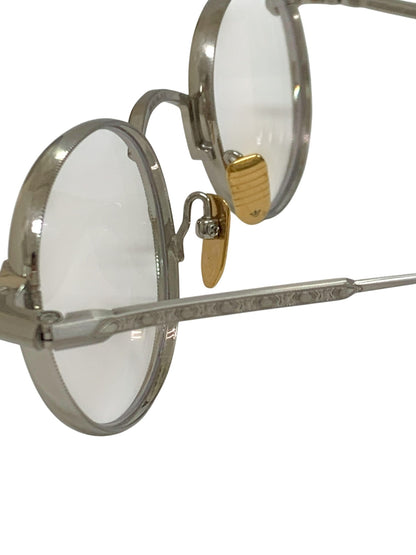 ジャックマリーマージュ FULL METAL JACKET JMMFMJ41 メガネ シルバー メタルフレーム フルリム ラウンド IT2351X91N76