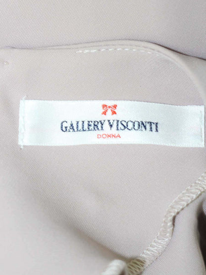 ギャラリービスコンティ 1321875 プルオーバー 3 ベージュピンク リボン フリル IT7QWUTOWJRR