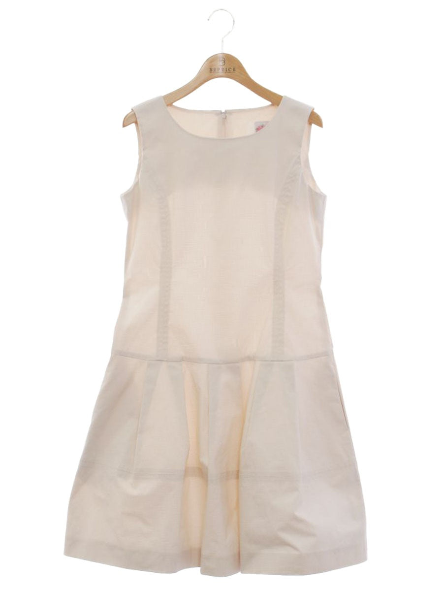 トワレ 353-243-100 ワンピース 3 ベージュ ギンガムチェック IT9VKL4OGO5U