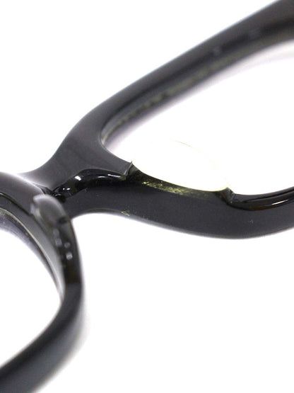 泰八郎謹製 金子眼鏡 Premire 3 メガネ ブラック 手造 セルロイド ウェリントン ITA2QREXFM0S