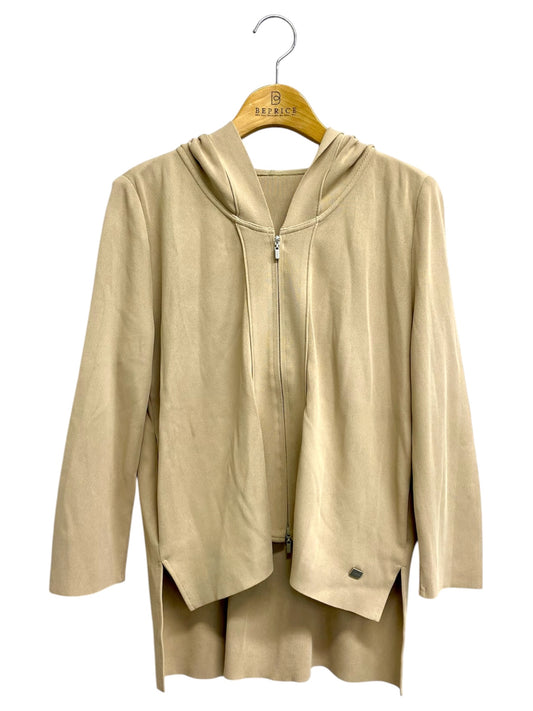 フォクシーニューヨーク レディライクパーカー 31694 38 ベージュ ニット ITQO9XS34UXC