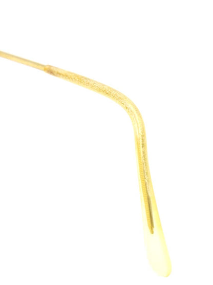 白山眼鏡店 2B4 メガネ ゴールド メタルフレーム ボストン IT2DFPO0OLE6 【SALE】