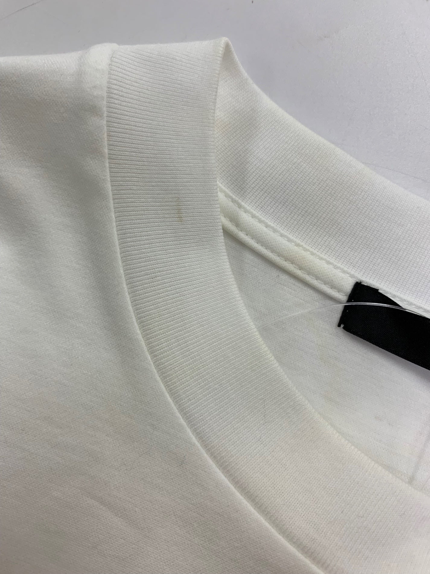 タトラス OSMO クルーネック長袖Tシャツ MTAT24A8273-M 03 ホワイト コットン100% ITGGJT02M3X8