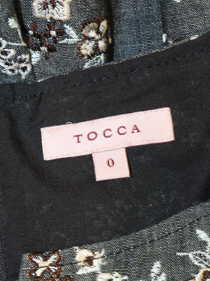 トッカ POSY OPTOIS0220 ワンピース 0 グレー ITO3K86RVP14