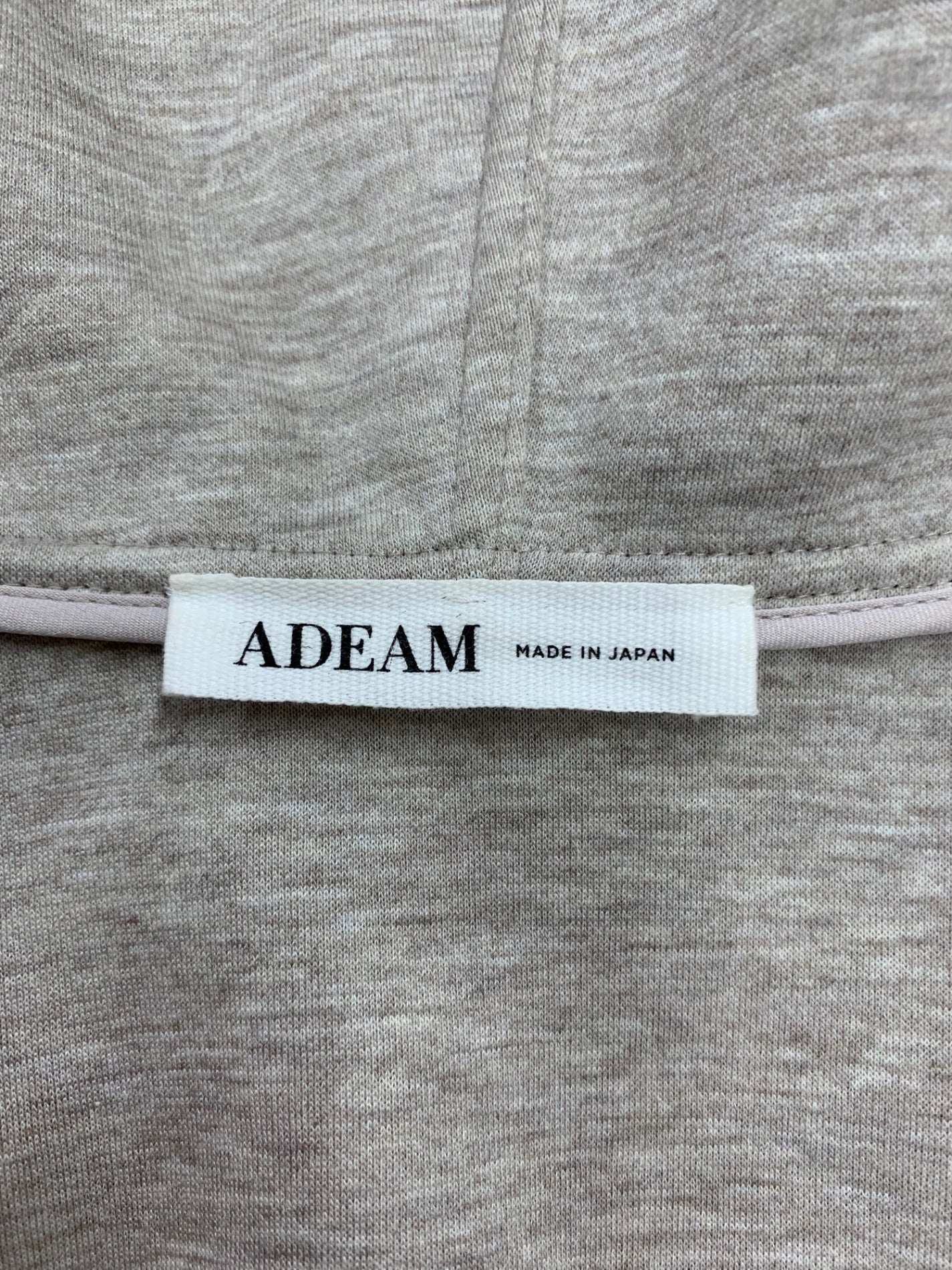 アディアム HEMLOCK HOODIE 42476 パーカー S ベージュ ウエストギャザー ITTMMPRH15U6