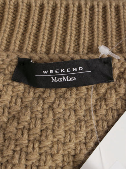 ウィークエンドマックスマーラ 53661323 セーター M ブラウン ロング ITWJY3ZKN87A