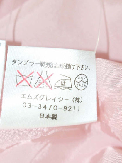 エムズグレイシー 621534 ワンピース 36 ピンク 花柄 ITRLZL1UDEB6