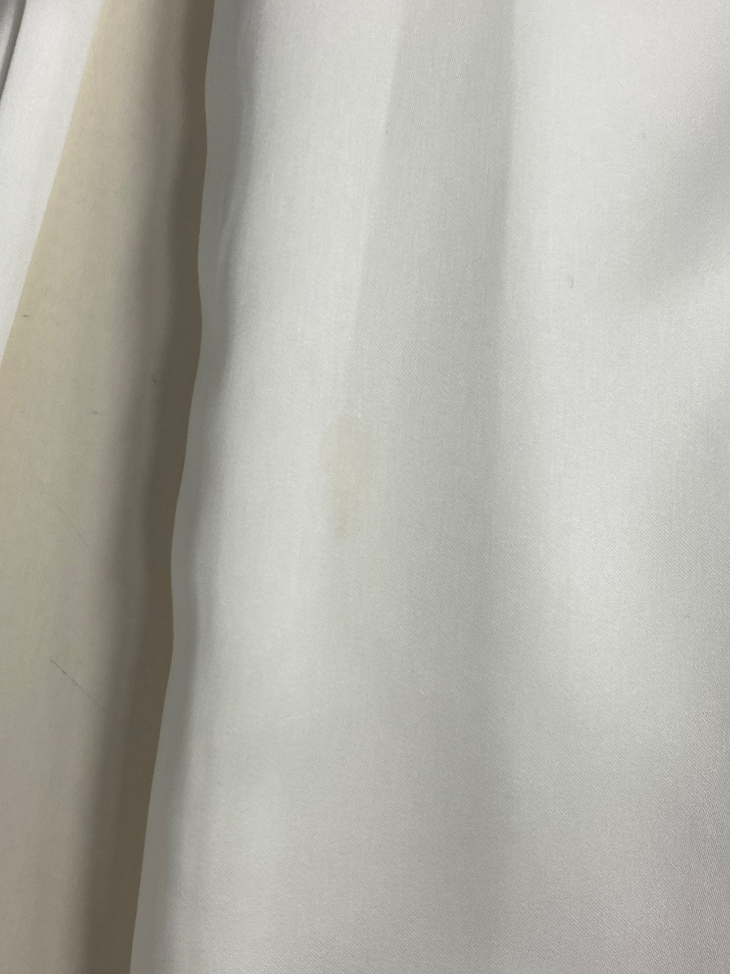 フォクシーニューヨーク Pants Addison 43486 パンツ 38 ホワイト ワイド タック IT09MFCYF62Q