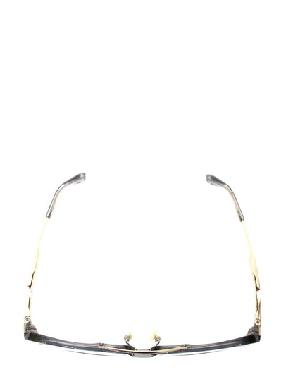 アリエストロ AR-6003 メガネ クリアグレー/グリーン チタン ウェリントン 鯖江 幾何柄 ITPJUM7MME2S