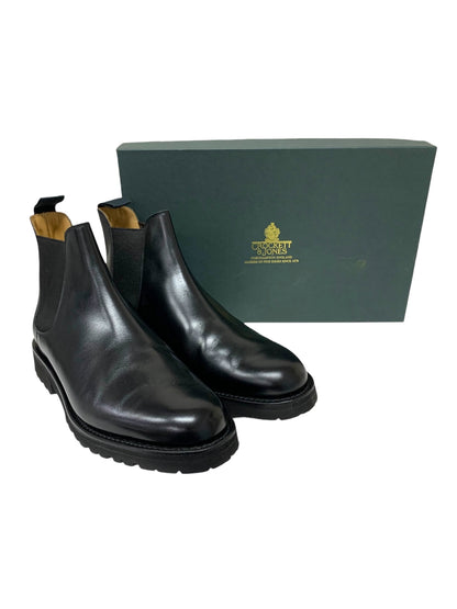 クロケット&ジョーンズ CHELSEA15 チェルシー15 20294 サイドゴアブーツ 6.5 ブラック レザー IT1FLD0YBRRM