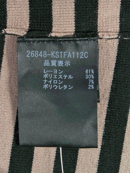 フォクシーブティック 26848 トップス 42 ブラック ボーダー ITLNKZIBCXB0