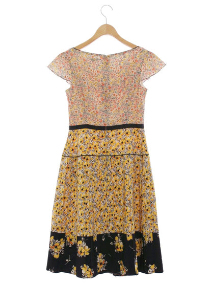 トッカ OPTOYW0330 ワンピース 0 イエロー フラワープリント ITB78CM0Y2NO