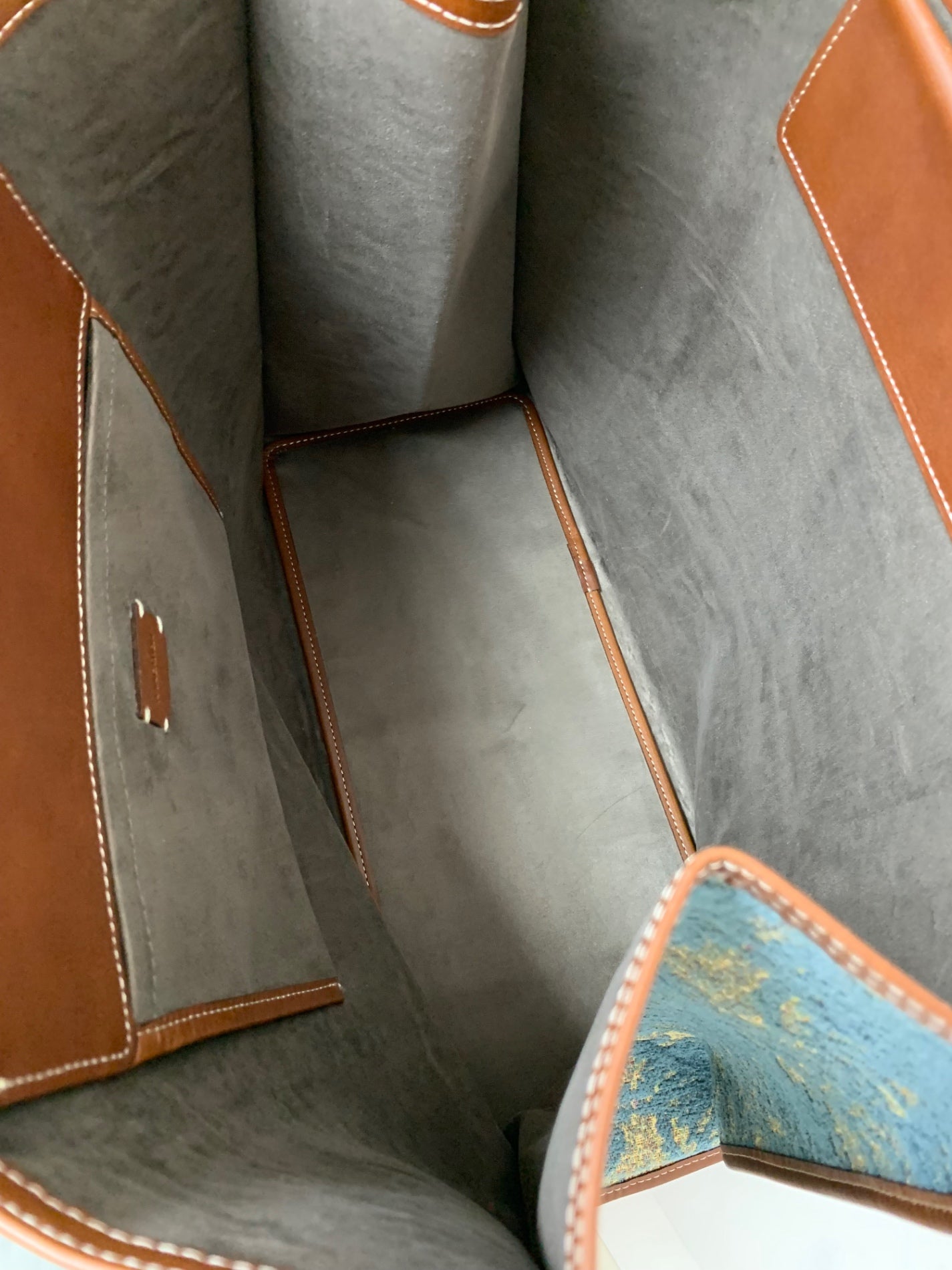 ア ヴァケーション TANK タンク トートバッグ ブルー バロック柄 IT50MNCOLL90