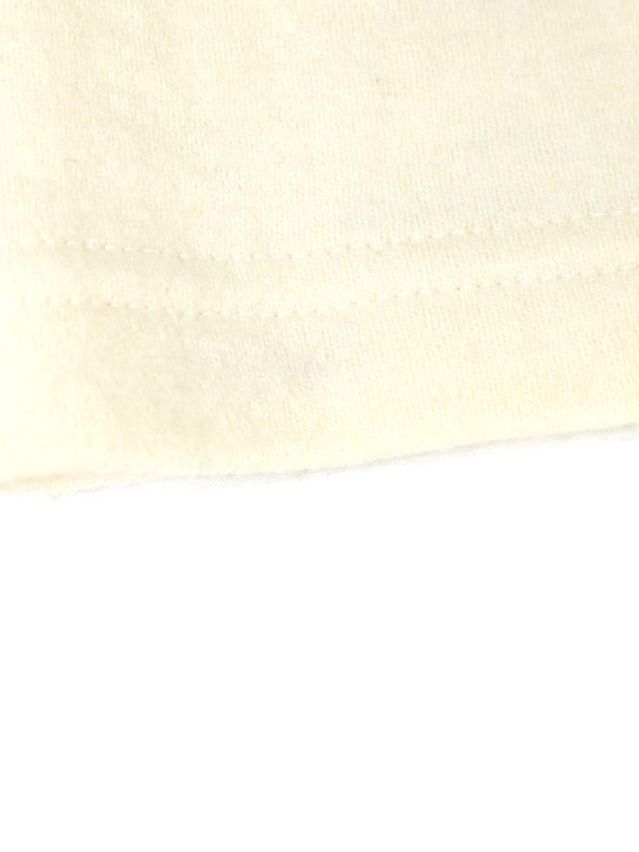 セブンテンバイミホカワヒト オーガンジートップス 1A102 M アイボリー/ブラック ウール IT71HIVT0WB8