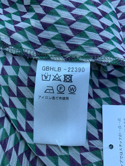 シビラ スカート M グリーン 花 ITRT3393PE90