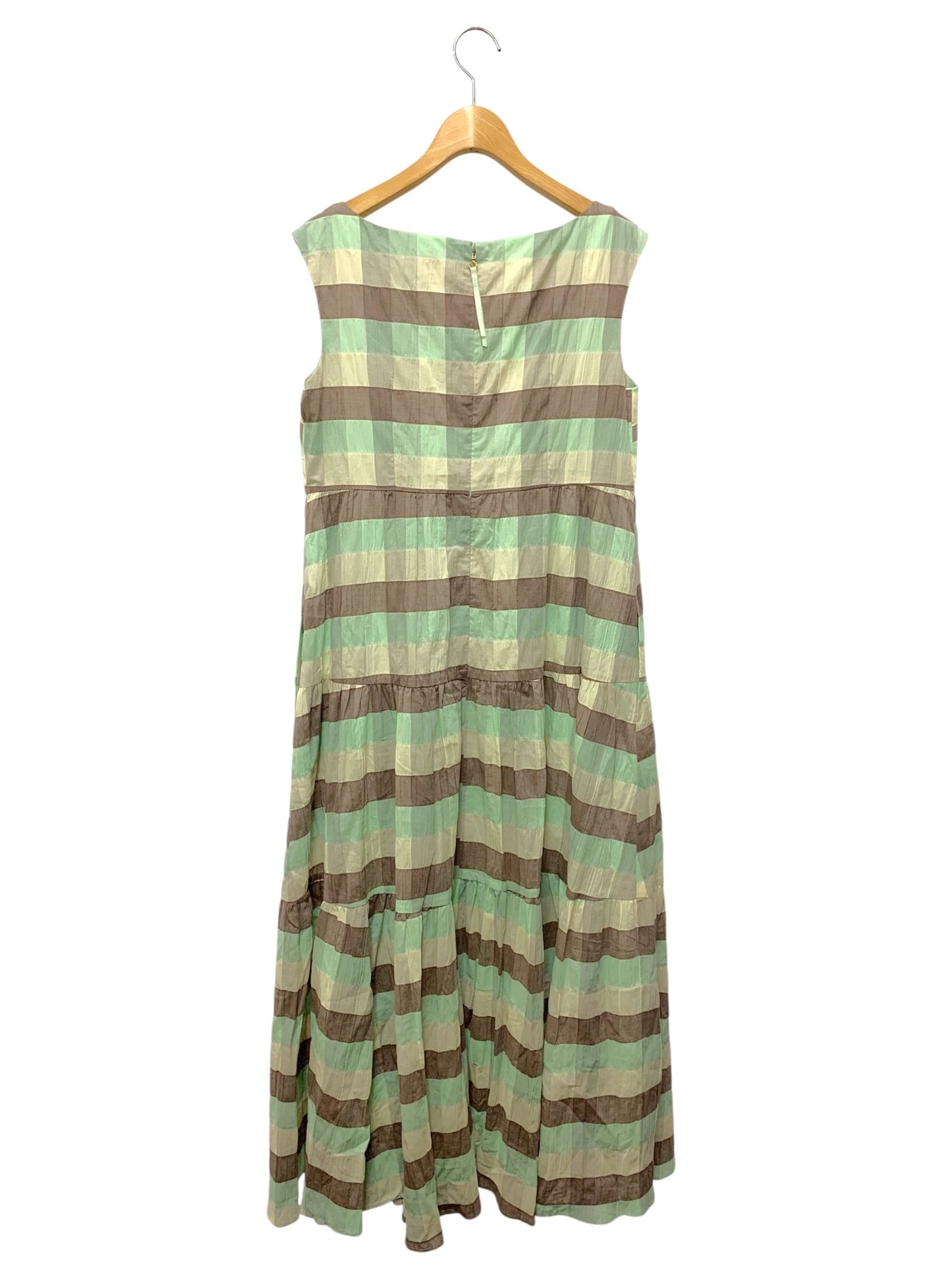 トッカ OPTICAL CUBE DRESS OPTOGM0910 ワンピース 6 グリーン ITAZ1K137RZY