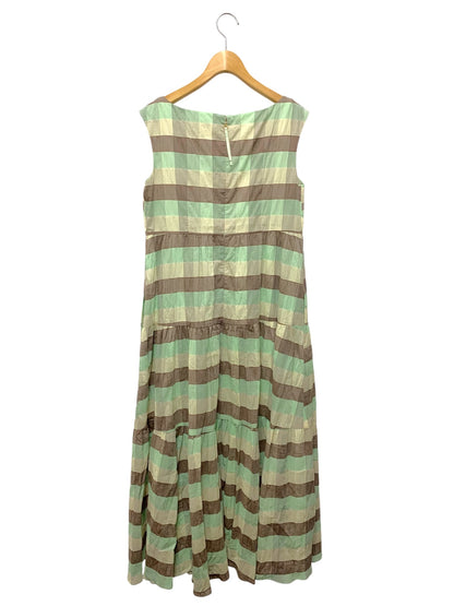 トッカ OPTICAL CUBE DRESS OPTOGM0910 ワンピース 6 グリーン ITAZ1K137RZY