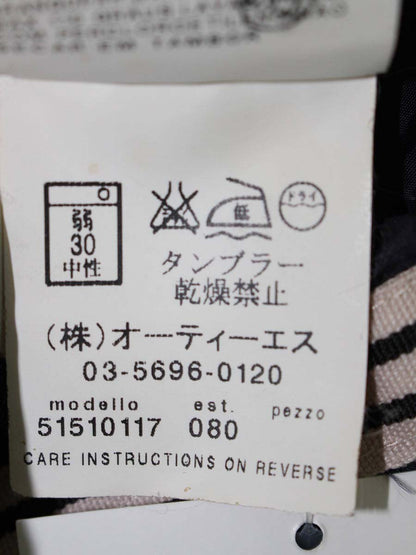 ウィークエンドマックスマーラ 51510117 ジップアップベスト 38 ベージュ キルティング IT6W20CM3W1C