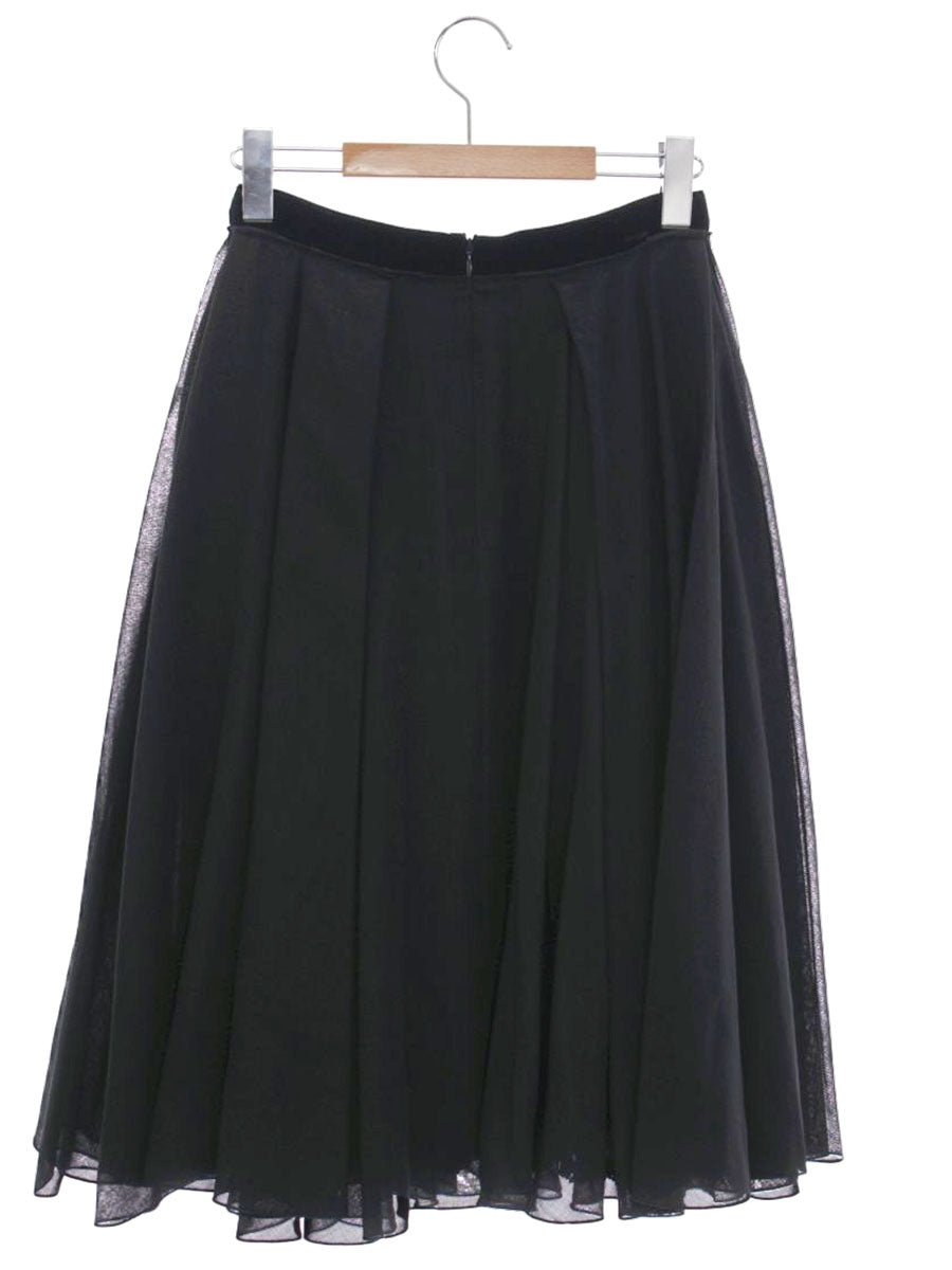 フォクシーブティック Skirt 37054 スカート 38 ブラック ITBTAT0GQIJU