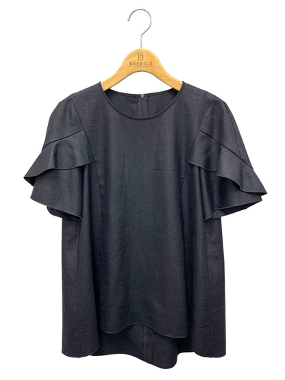 フォクシーニューヨーク Flounce Petal 45277 ブラウス 38 ネイビー フラウンスペタル ITRH1M5UW8P8